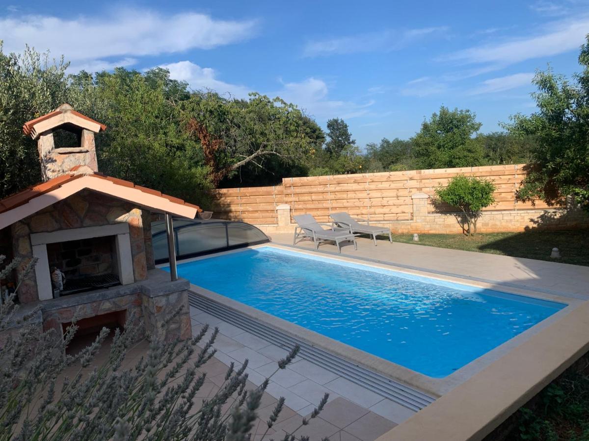 Villa Vetta, Sea, Nature, Pool & Relax Barban Eksteriør billede